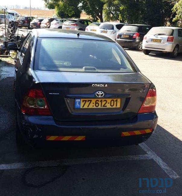 2005' Toyota Corolla טויוטה קורולה photo #2