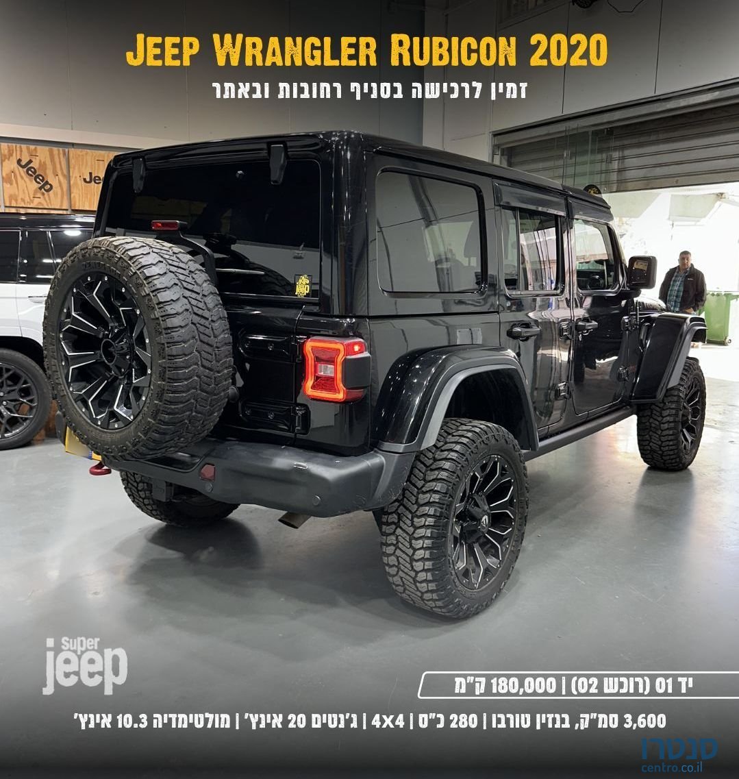 2020' Jeep Wrangler ג'יפ רנגלר photo #4