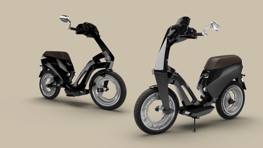 Ujet electric scooter combines technology and design