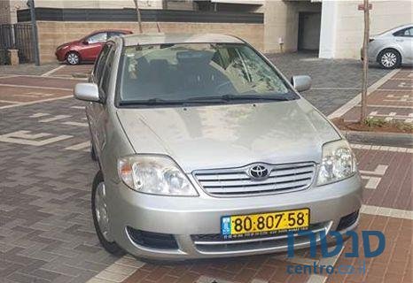 2005' Toyota Corolla סאן ‏1600 photo #1