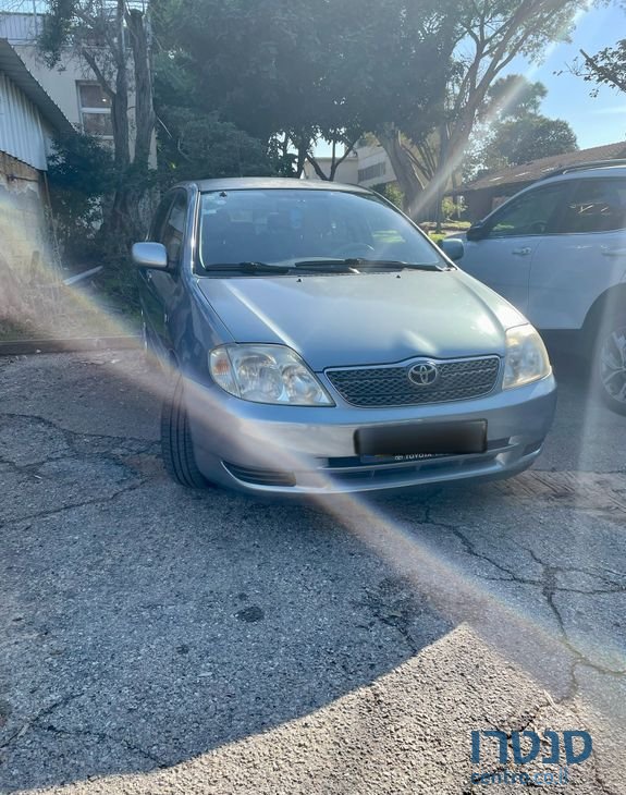 2004' Toyota Corolla טויוטה קורולה photo #4