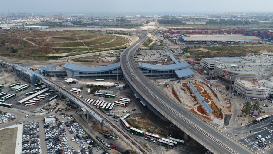 Транспортный терминал Лев Ха-Мифрац стал самым большим в Израиле