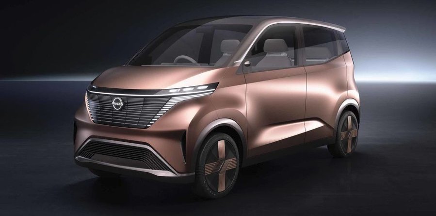 Nissan's sci-fi-chic IMk concept unveiled ahead of Tokyo debut