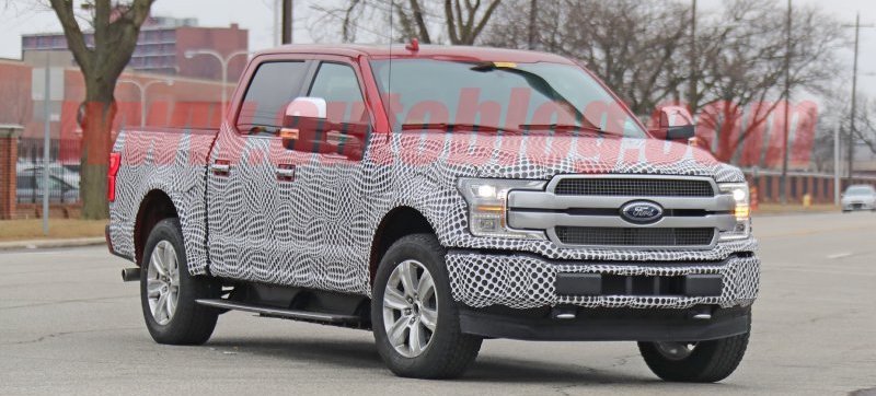Electric Ford F-150 prototype shows off independent rear suspension