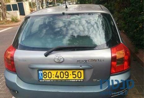 2003' Toyota Corolla Run-X photo #2