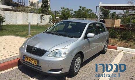 2004' Toyota Corolla טויוטה קורולה photo #3