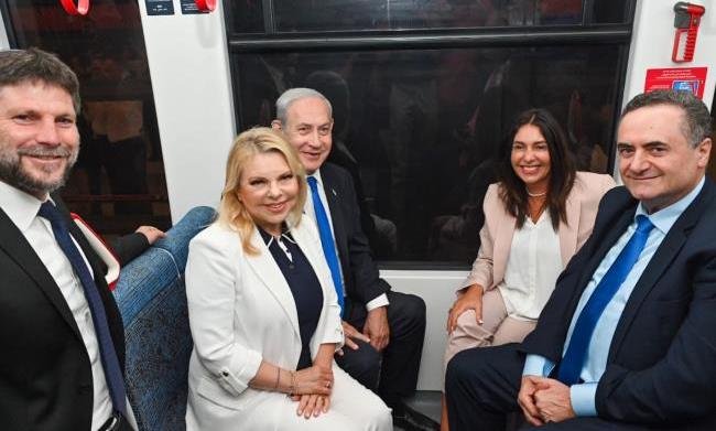 Нетаниягу ознакомился с первой линией легкого метро в Тель-Авиве-Яффо