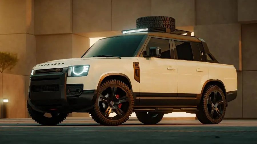 Land Rover Defender 130 pick-up on sale for £157,000