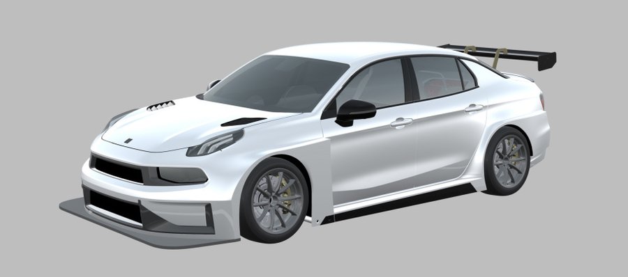 Geely presents the new Lynk & Co touring car