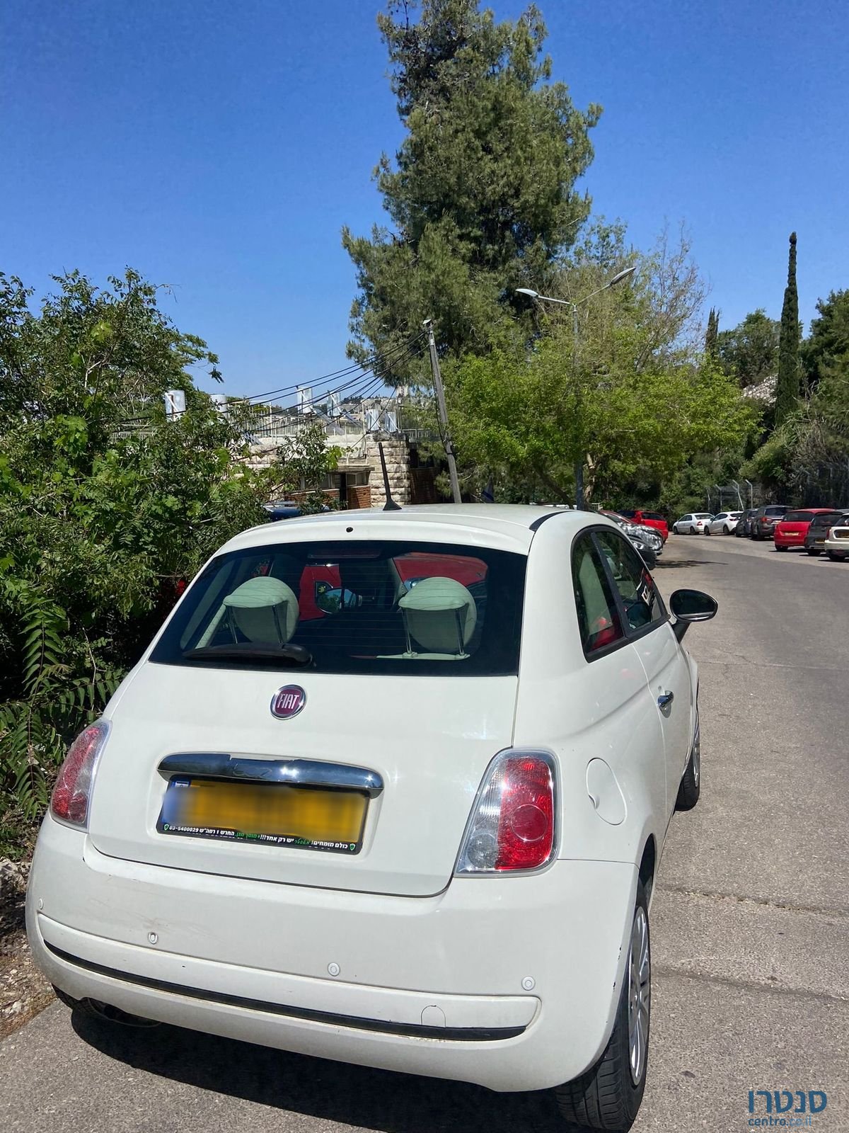 2013' Fiat 500 פיאט photo #3