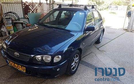 2001' Toyota Corolla טויוטה קורולה photo #1
