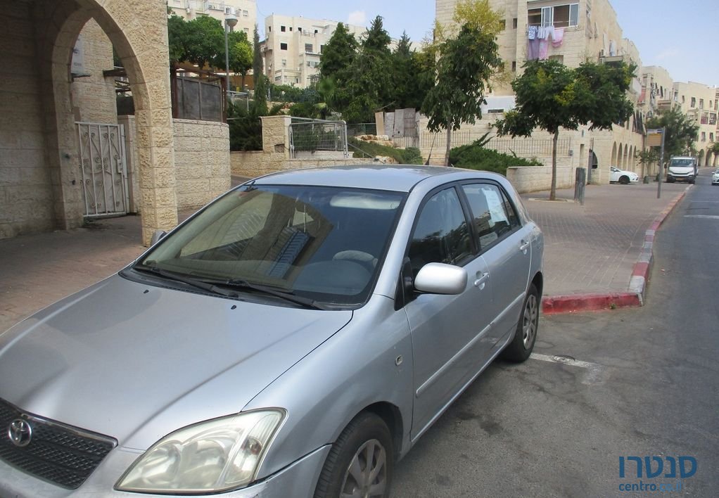 2004' Toyota Corolla טויוטה קורולה photo #1