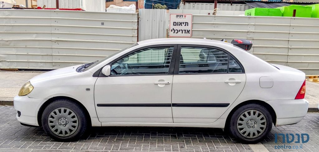 2005' Toyota Corolla טויוטה קורולה photo #2